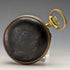 Circa 1900 Antique Paul Hemmeler Pocket Watch Gold Filled & Gunmetal Case Crystal Back Good Working Condition
